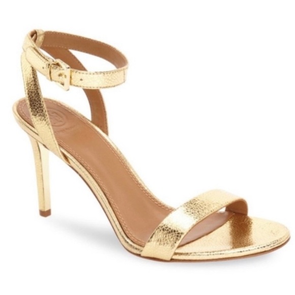 Tory Burch Elana Metallic sandals - Picture 1 of 7